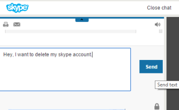 how to delete skype account forever
