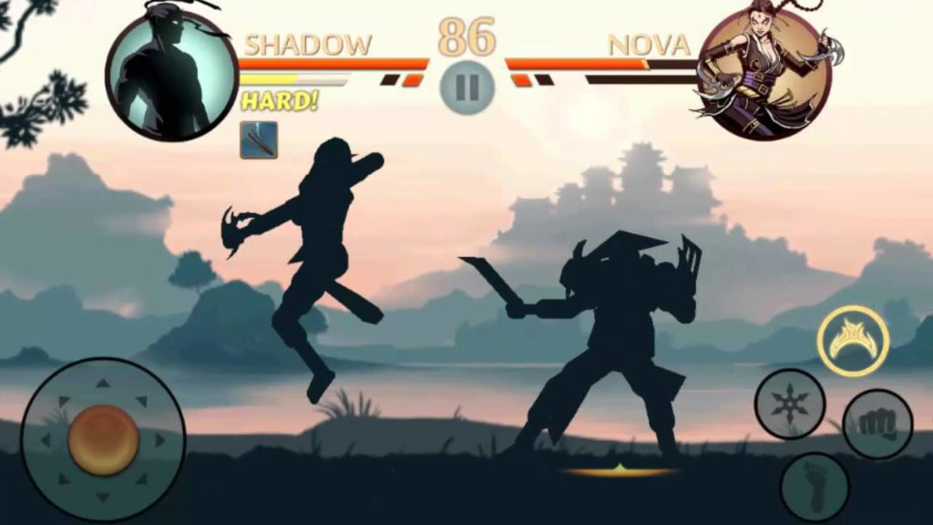 shadow fight - best offfline android game