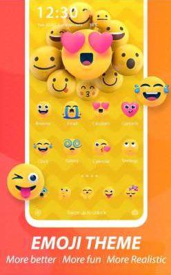 emoji c launcher theme