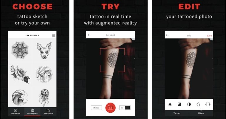 15 Best Apps For Designing Tattoos 2024 Geeks Gyaan   Ink Hnter 768x404 