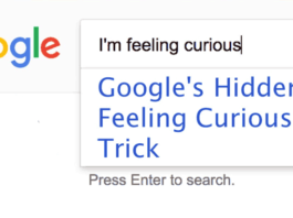 I'm-feeling-curious-google-trick