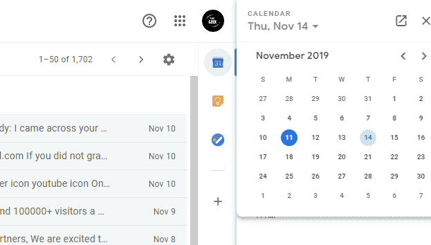 How to View Calendar in Gmail?