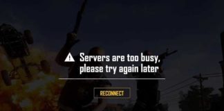 Servers are too busy, Please try again later