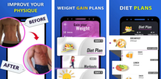 weight gain app download