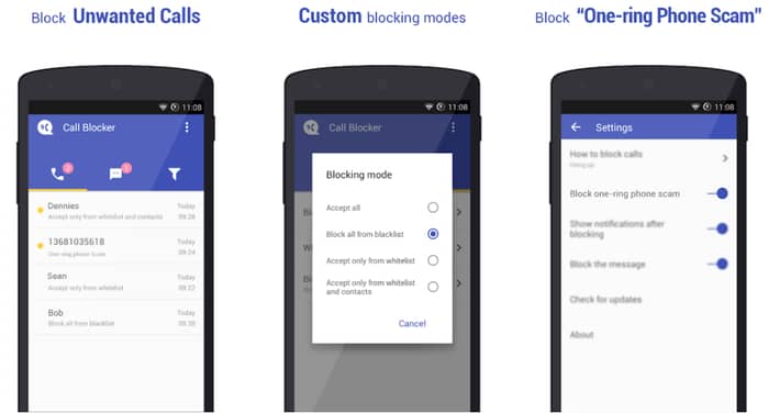 Call Blocker Free – Blacklist