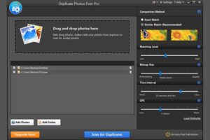 duplicate photos fixer pro or visual similarity