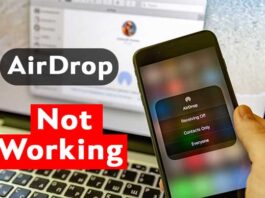 Airdrop Not Working