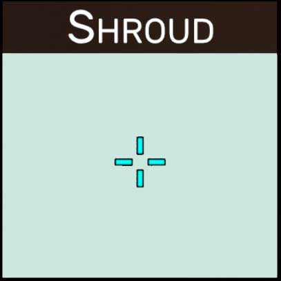 shroud crosshair size