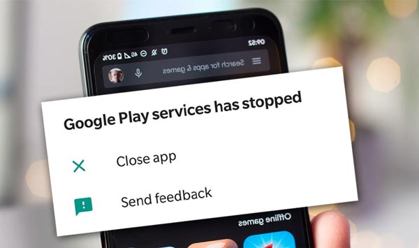 google play store keeps stopping