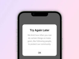 Fix We Limit How Often You Can Do Certain Things on Instagram
