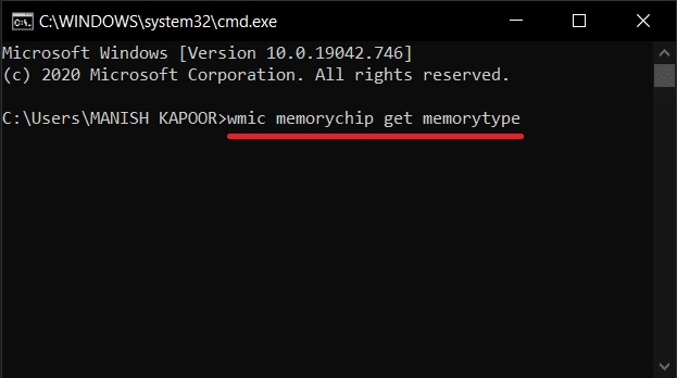 Ways Check Type DDR3 DDR4 Windows