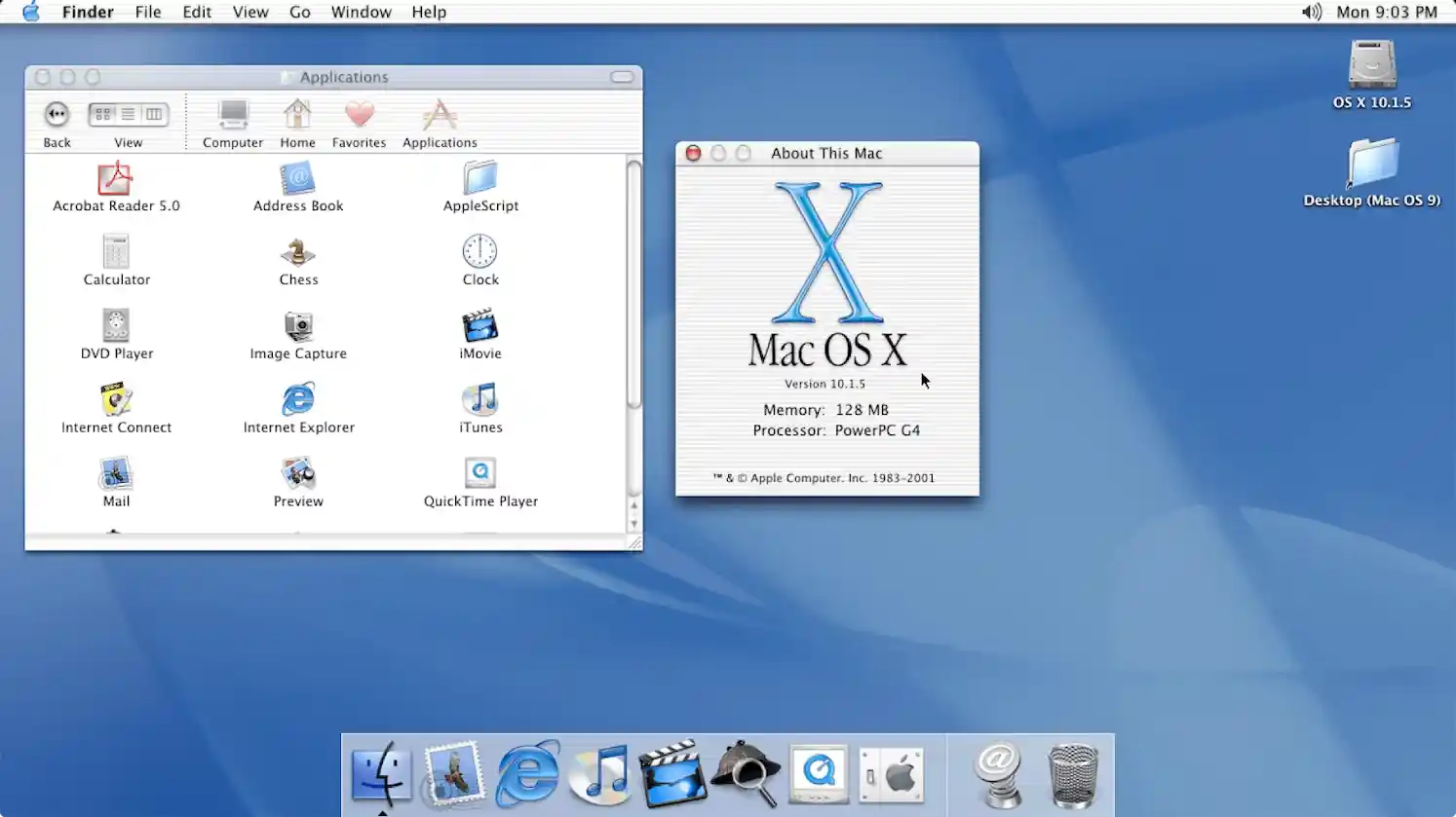 List MacOS Versions From 2001 2022