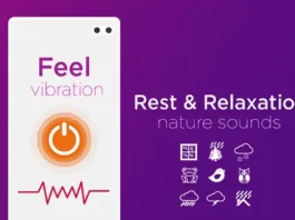 Feel app for relaxing