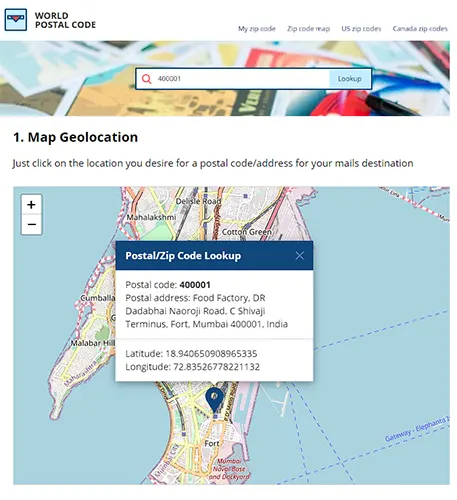 Find Postal Codes Online with Code Locator?