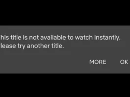 This Title Is Not Available To Watch Instantly