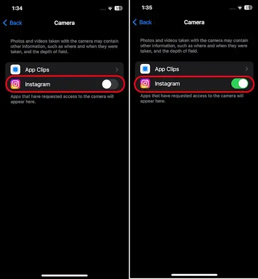 How to give app permissions on ios 2