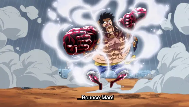 One Piece Dressrosa 700 746 Fourth Gear The Phenomenal Bounce Man Watch on Crunchyroll