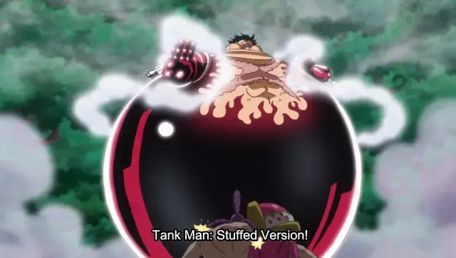 One Piece Whole Cake Island 783 878 The Power of Satiety A New Gear Four Form Tank Man Watch on Crunchyroll