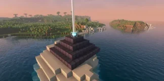 Level 4 Beacon Pyramid in Minecraft