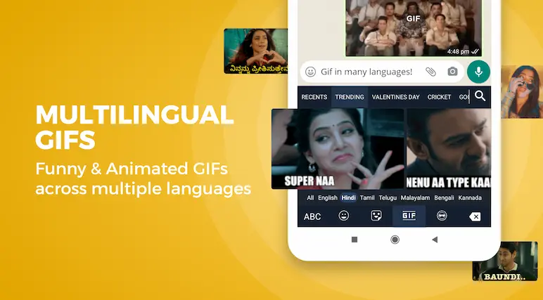Gif keyboard for android
