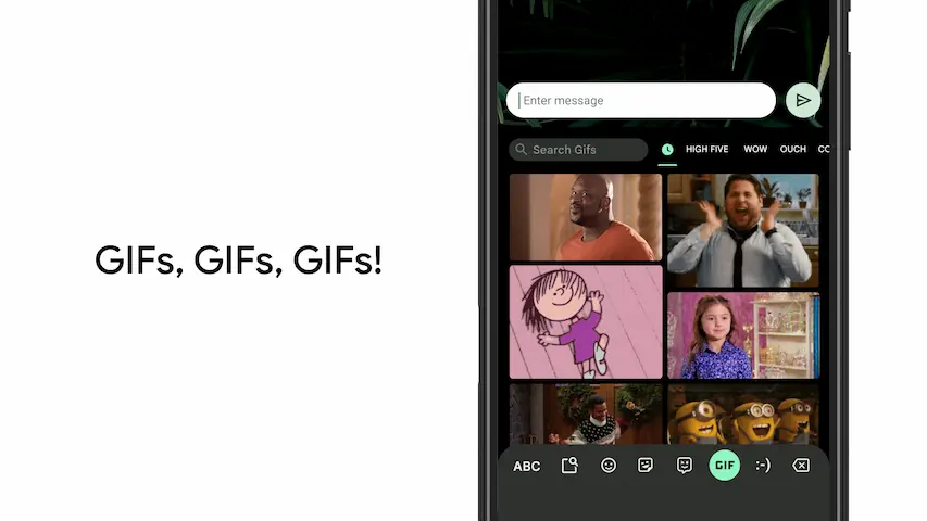 Gif keyboard