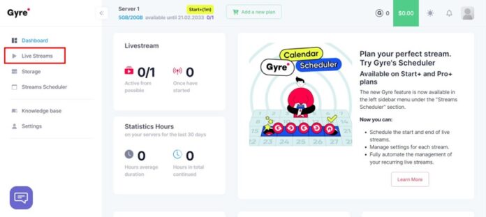 How Gyre Lets You Stream Pre-recorded Videos 24/7